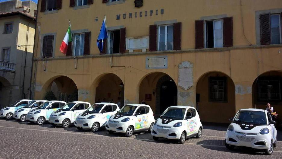 Eco road on, in 17 postazioni le auto a nolo per la Valdera