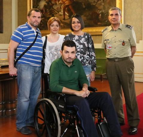 Il caporale è stato ricevuto in Accademia