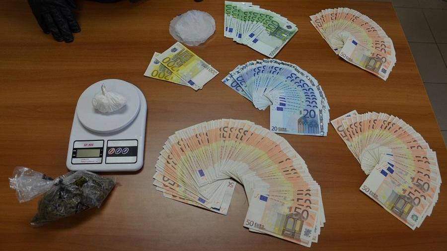 La droga sequestrata dai carabinieri