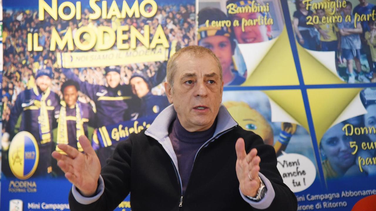 Antonio Caliendo, presidente del Modena