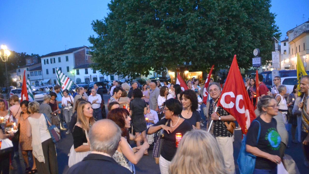 Una recente protesta contro la legge volta da Renzi
