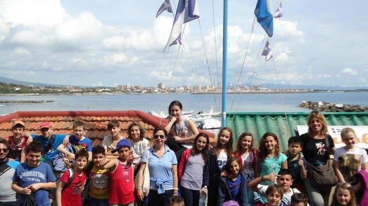 La vela arriva in classe con gli Optimst