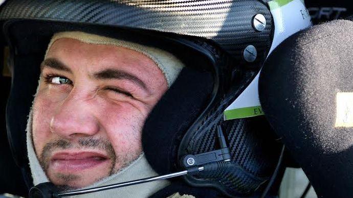 Forieri alla guida della Clio Maxi nel Rally Alta Val di Cecina