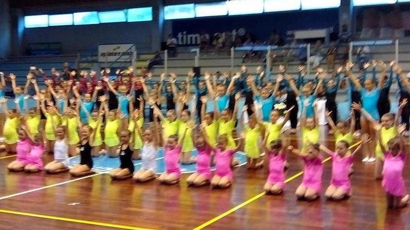 Ginnastica spettacolo al palasport