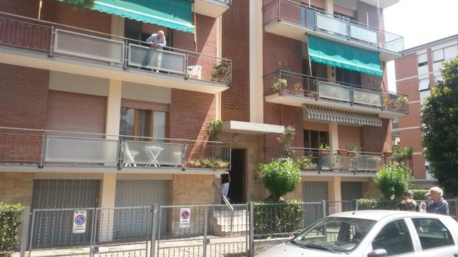 Lo stabile in cui è avvenuto l'incidente