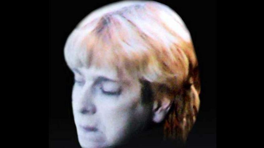 Un'elaborazione grafica del volto della donna trovata morta in via di Cavagliano