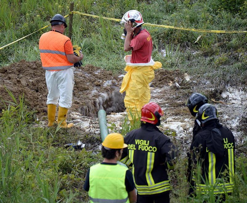 Sversamento per colpa di un furto 