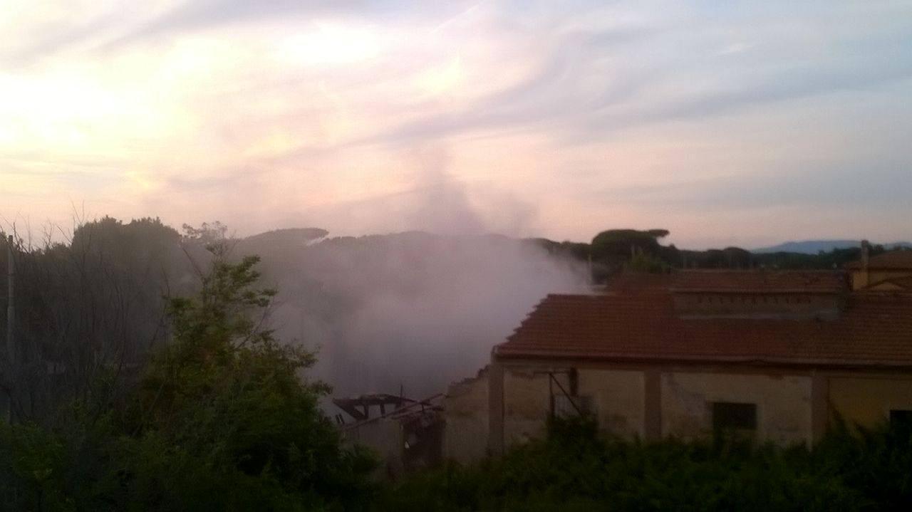 Il crollo all’ex conservificio di San Vincenzo 