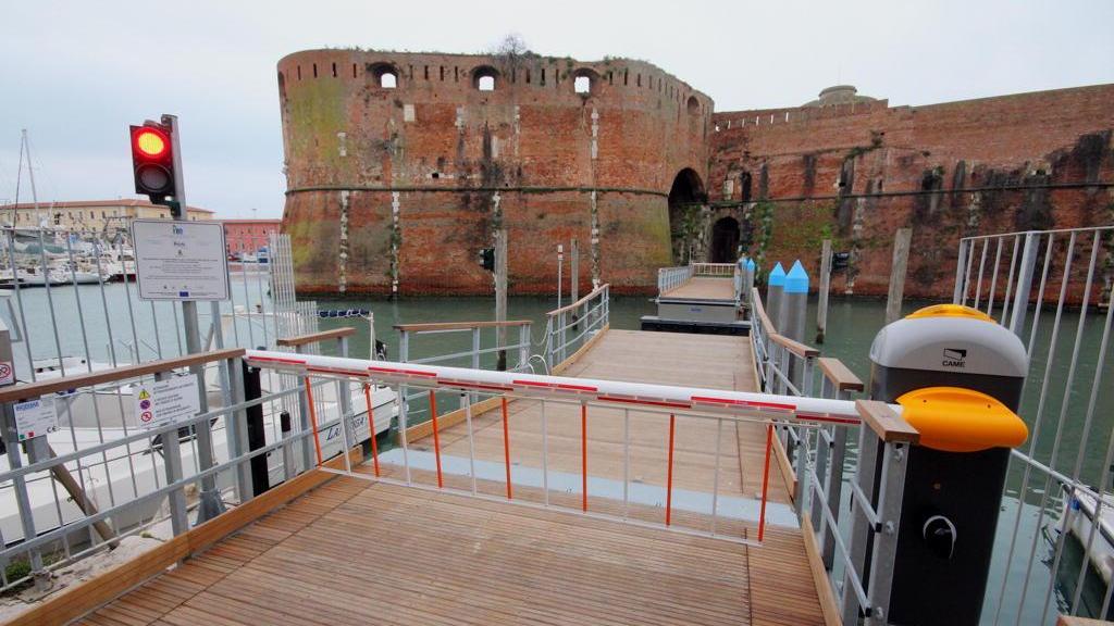 Il ponte della Fortezza Vecchia (Marzi Pentafoto)