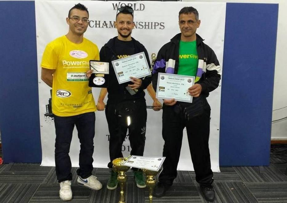 Garau, Ogno e Marras brillano ai campionati mondiali
