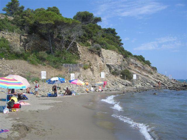 La spiaggia del Capezzolo dove è avvenuto il salvataggio