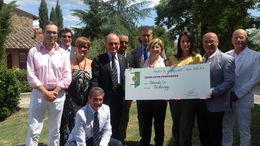 Ottomila euro per la pet therapy al Lotti