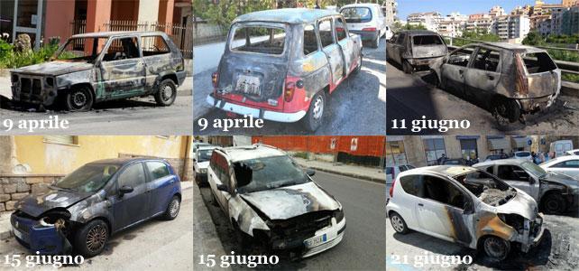 Auto incendiate, a Sassari è allarme 