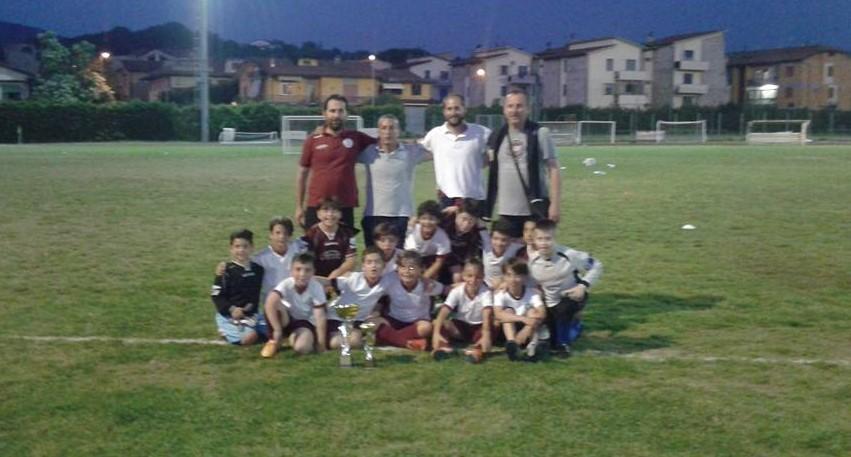 I Pulcini 2006 del Monsummano vincitori del Memorial Strulli