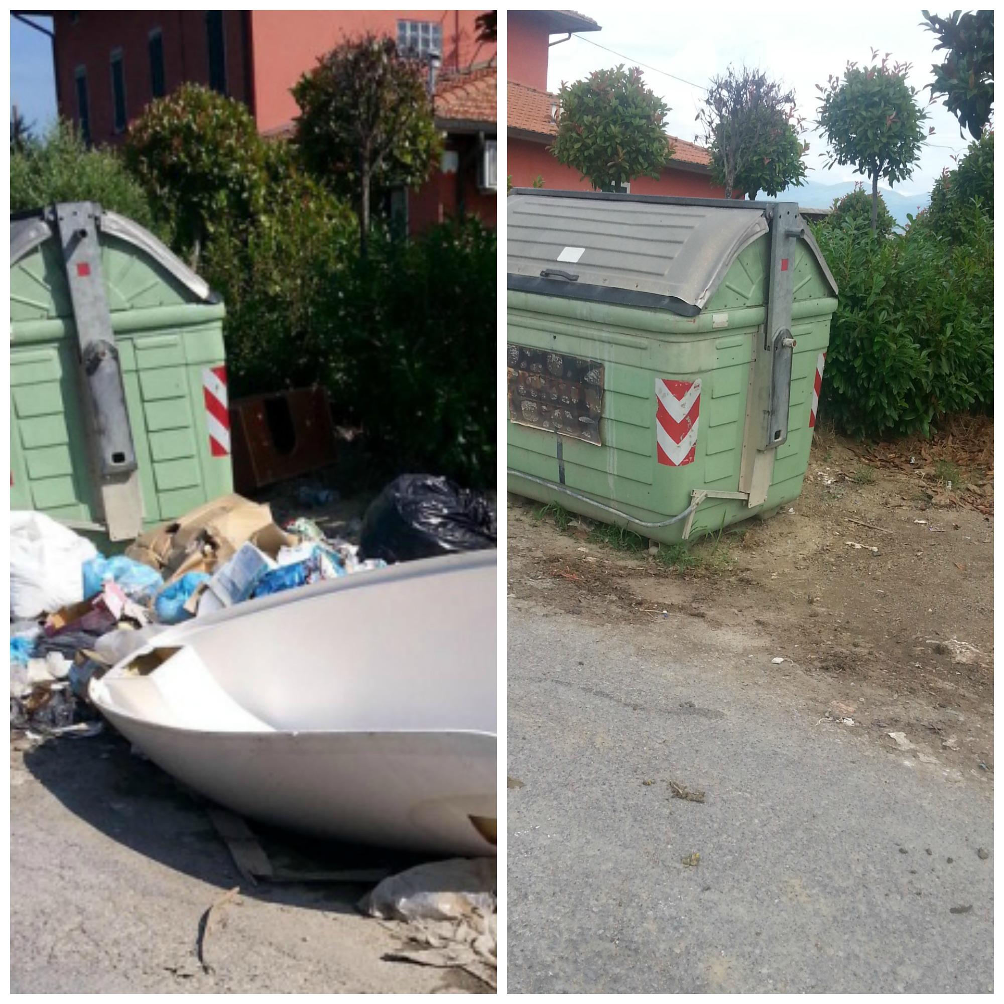 Subito ripulita la discarica a cielo aperto di Bottegone