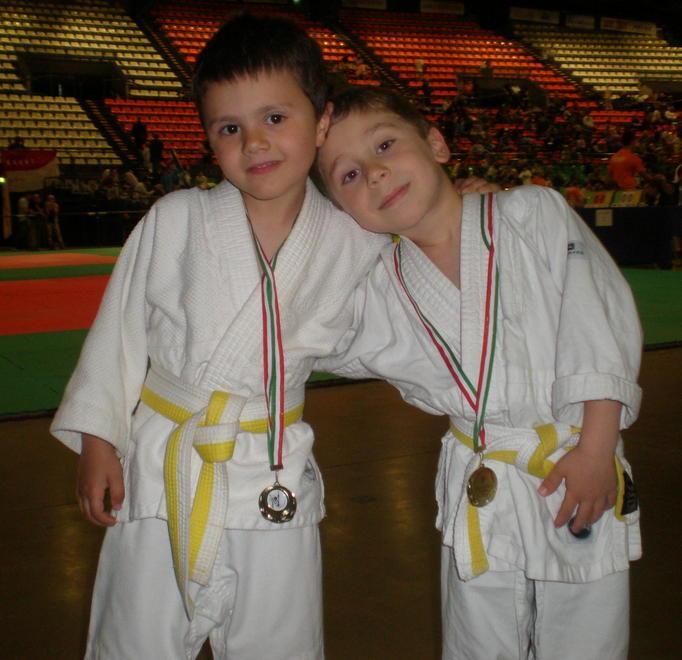 Prove sopre le righe dei giovani portacolori del Judo Kodokan