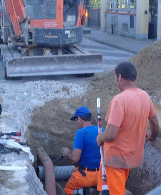 Lavori di Enel agli impianti in varie zone 