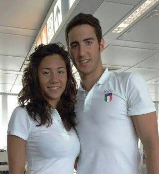 Lorenzo Mora e Tania Quaglieri in vasca agli European Games