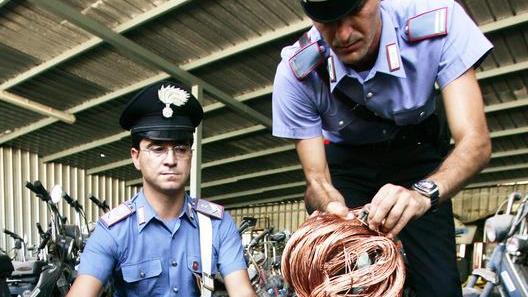 Sventato il furto di rame ladri messi in fuga