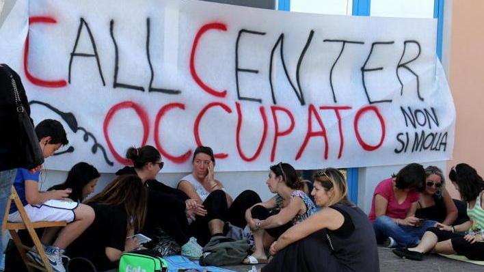 Call center, nuova processione a Roma