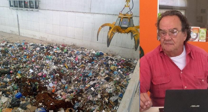 Un'immagine dell'impianto delle Strillaie e, a destra, Roberto Barocci del Forum Ambientalista