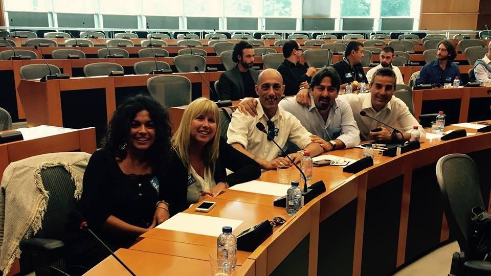 Una delle foto pubblicate sui profili Facebook dei consiglieri comunali