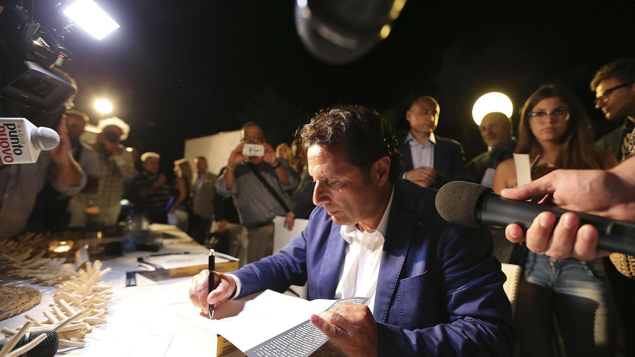 Un momento della presentazione del libro