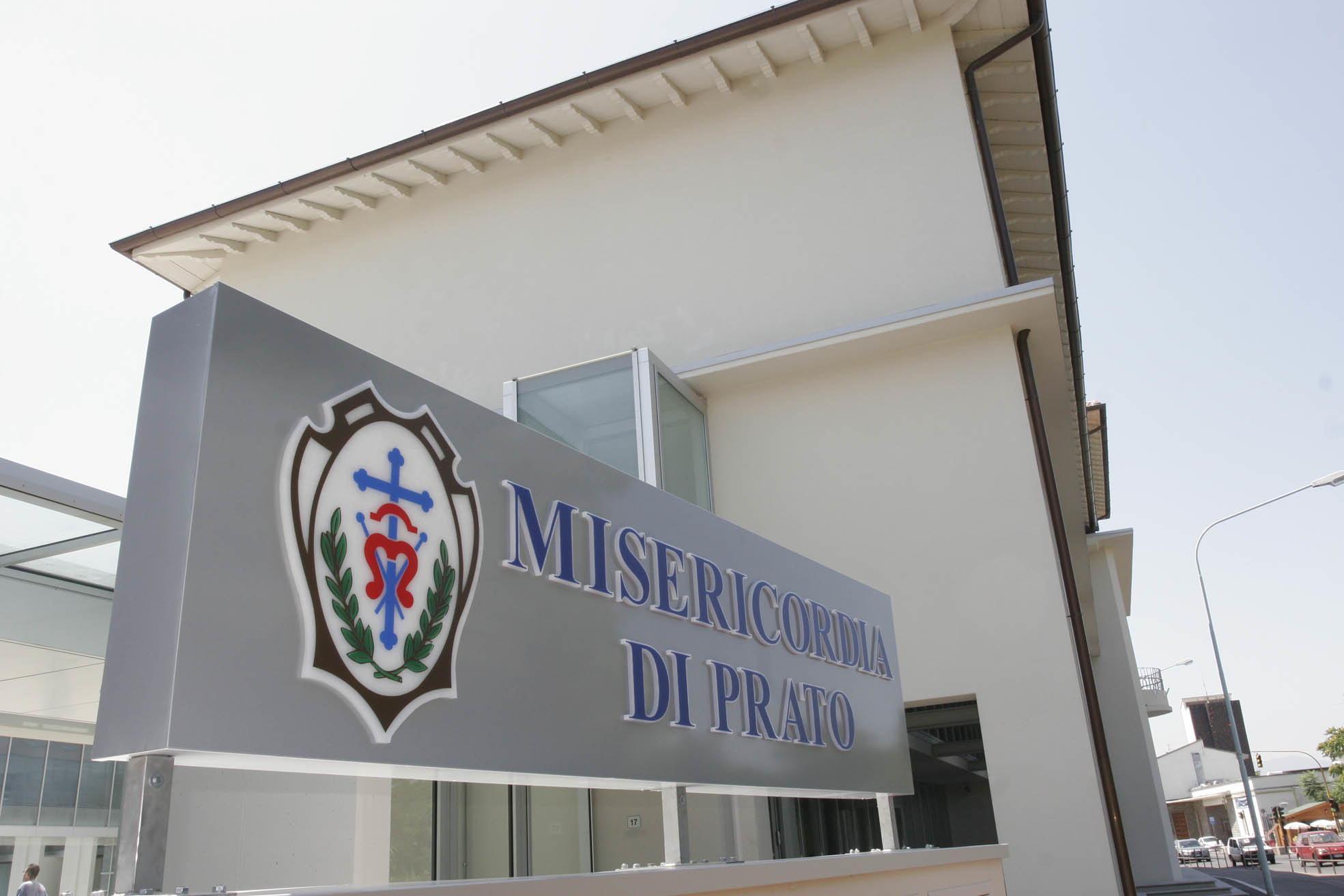 La sede della Misericordia di Prato