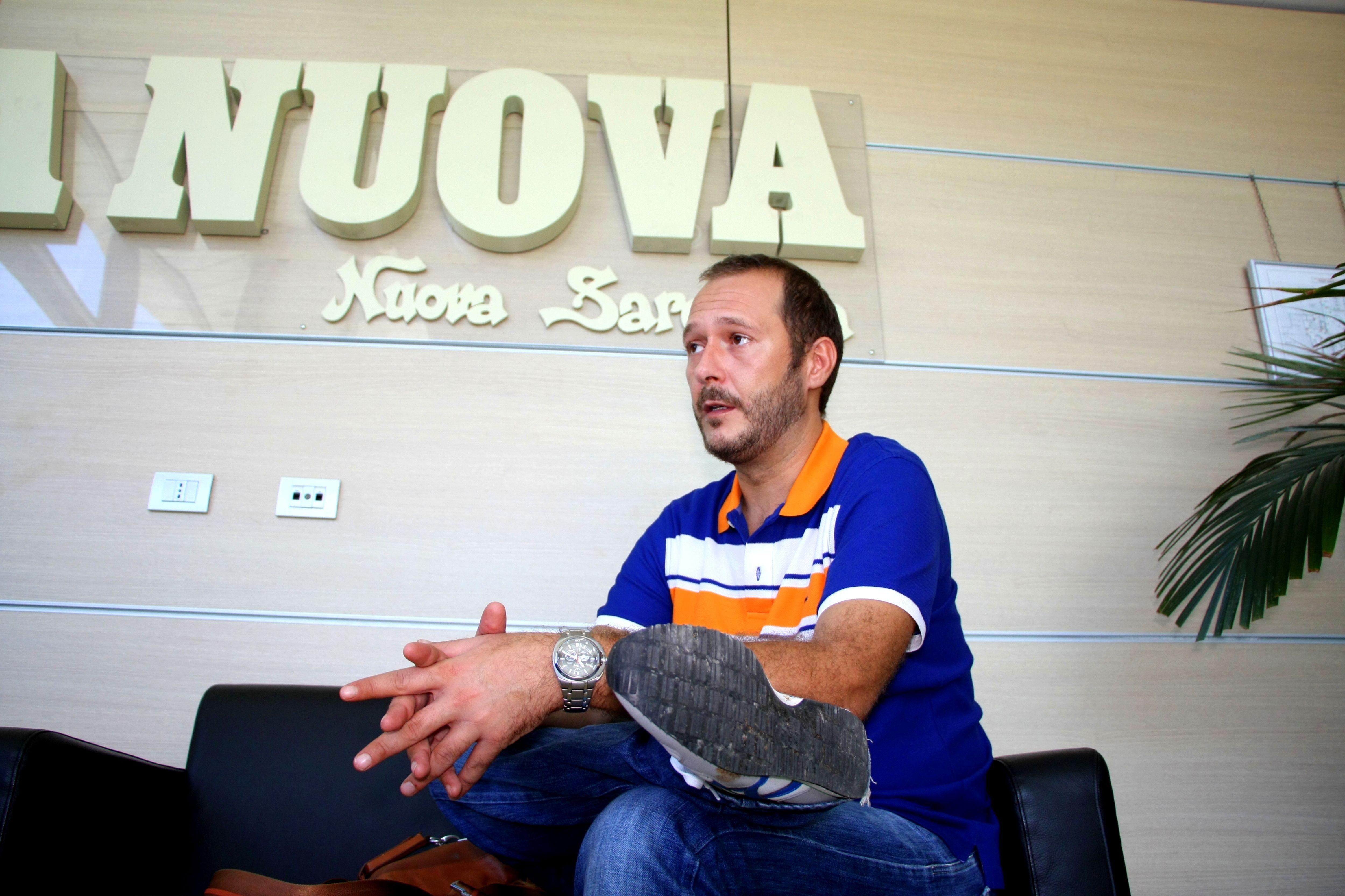 Stefano Marongiu alla Nuova Sardegna