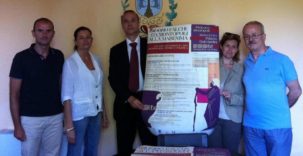 Omaggio di Montopoli all’archeologo Falchi 