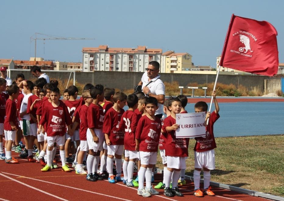 Bambini in campo nel torneo “Martiri Turritani”