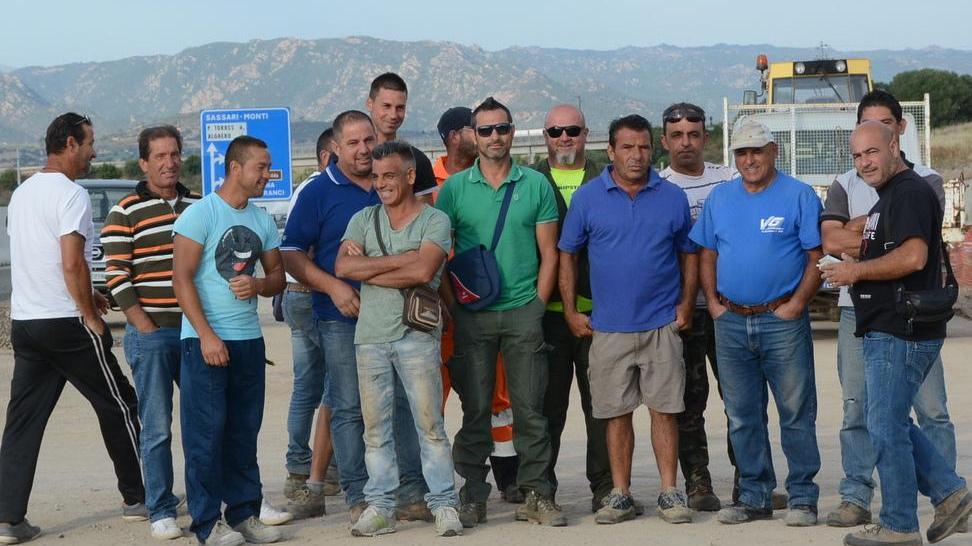 Uno sciopero blocca i lavori sul lotto 9
