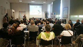 La platea degli artigiani presenti alla prima edizione pistoiese di Digitaly