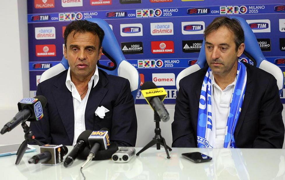 Giampaolo indica il baby Palomeque 