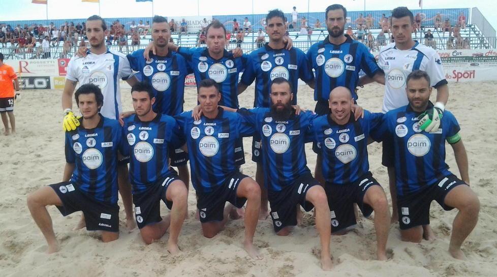 Beach Soccer battuto di misura (4-3) 