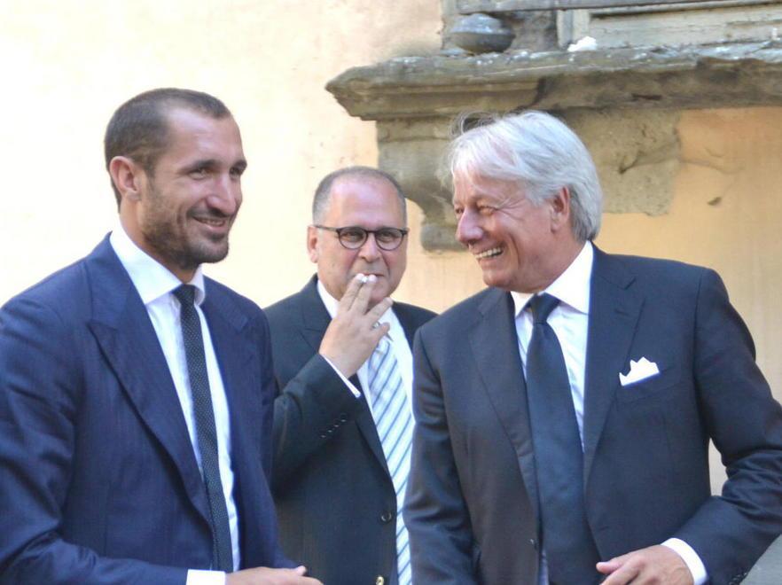 Anche Chiellini alle nozze di Landucci 