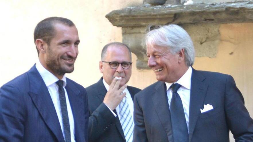 Anche Chiellini alle nozze di Landucci