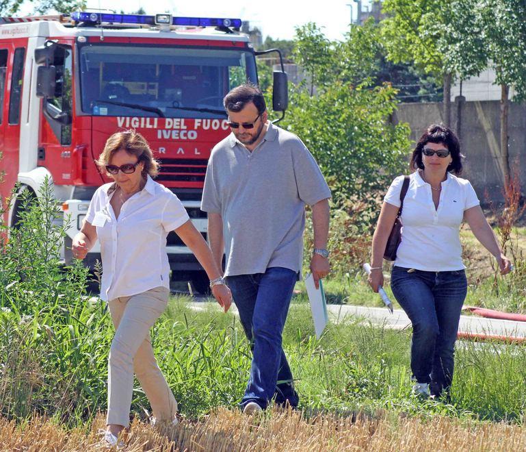 Fuga di ammoniaca, ma è un test 