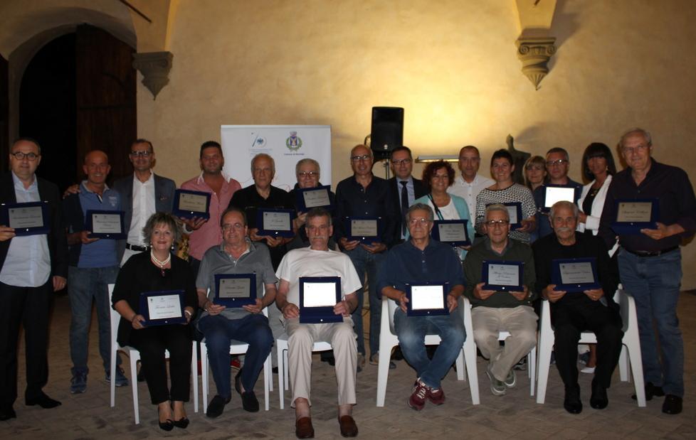 I commercianti montalesi premiati a Villa Smilea