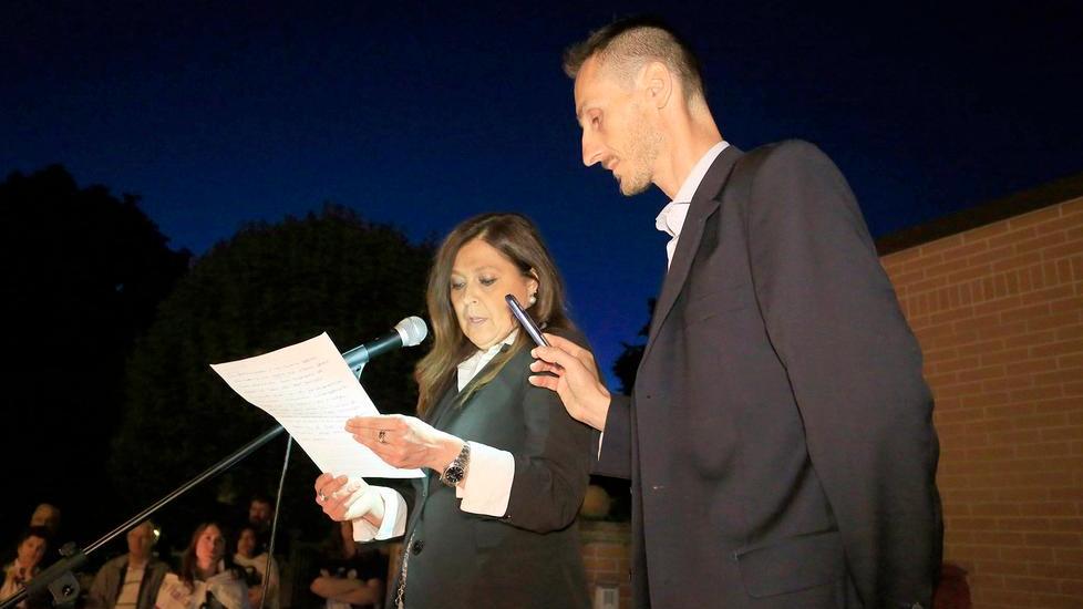Fiaccolata a Gorghetto di Bomporto per il doppio femminicidio