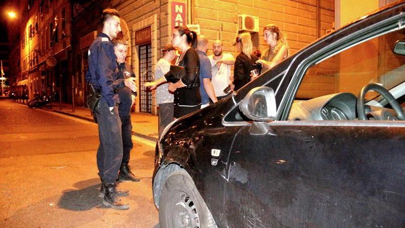 I socccorsi sull'incidente sugli scali Novi Lena