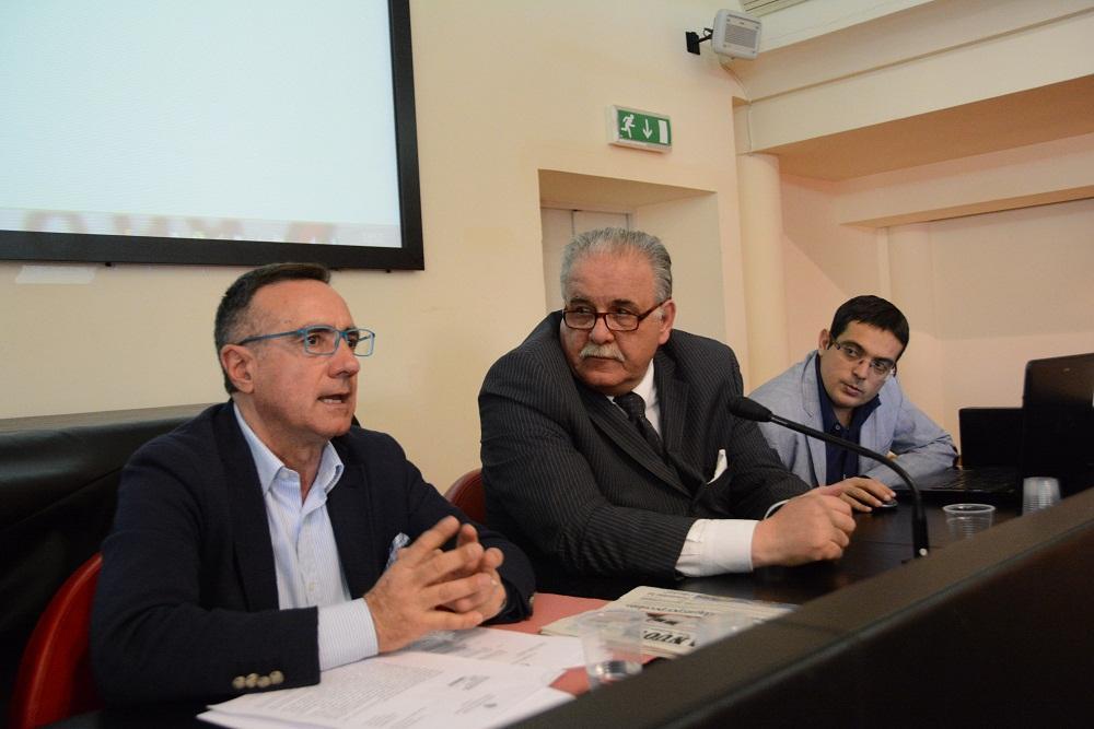 Da sinistra: il presidente del consiglio comunale Vanni Sanna e il sindaco Gianni Giovannelli
