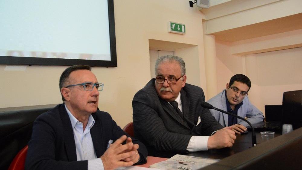 Da sinistra: il presidente del consiglio comunale Vanni Sanna e il sindaco Gianni Giovannelli