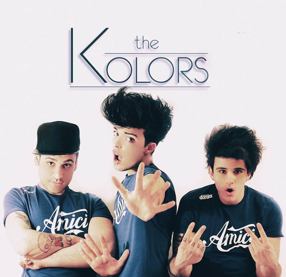 Il gruppo dei Kolors vincitori dell'edizione 2015 di Amici