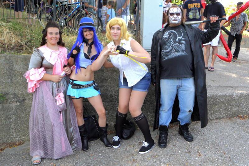 Cosplayer in Fortezza Nuova