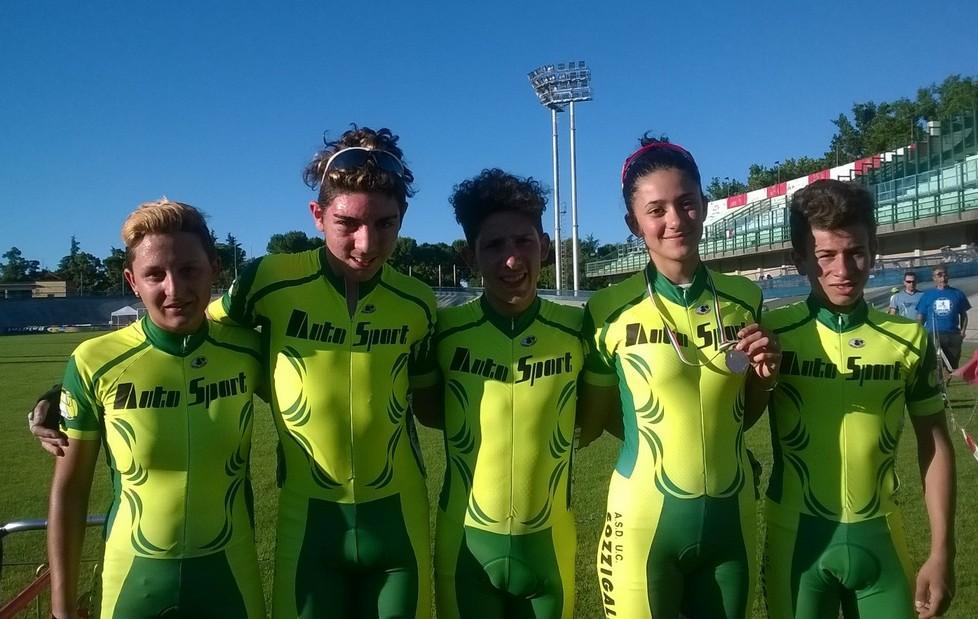 Aleotti, Cavicchioli e Monfredini re dell’inseguimento a squadre