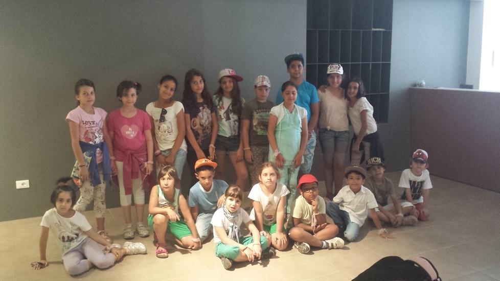 I bambini del Cre di Cento ospiti in redazione 