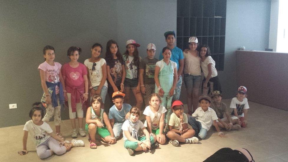 I bambini del Cre di Cento ospiti in redazione