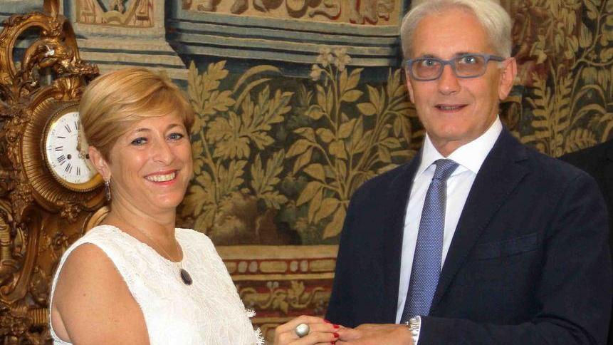 Zappaterra e Ricci si sono sposati