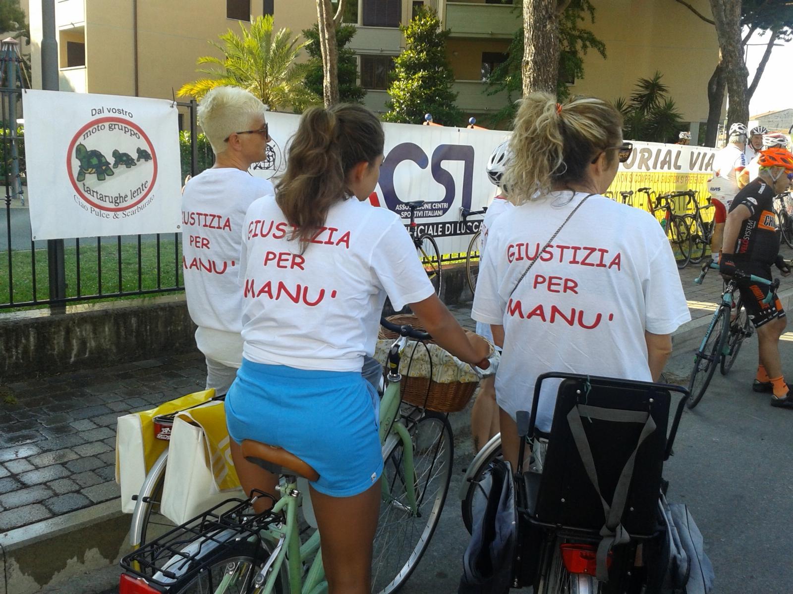 Ciclopedalata in memoria delle vittime dell'alluvione e della strage
